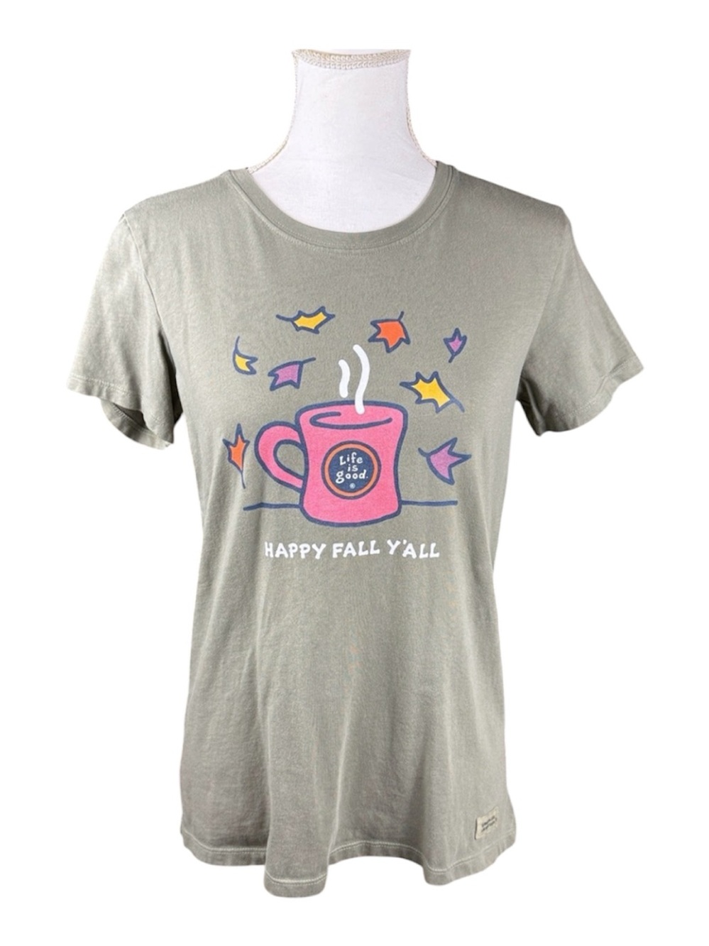 Life is Good "Happy Fall Y'all” Graphic Tee